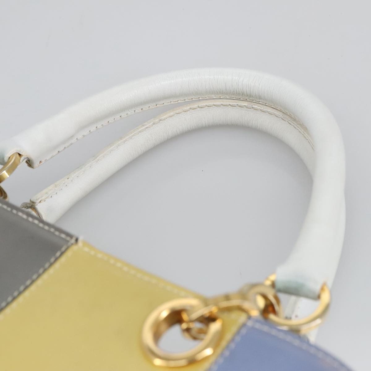 Salvatore Ferragamo Gancini Multicolour Leather Handbag (Pre-Owned) Size ONE SIZE - 14 Thumbnail