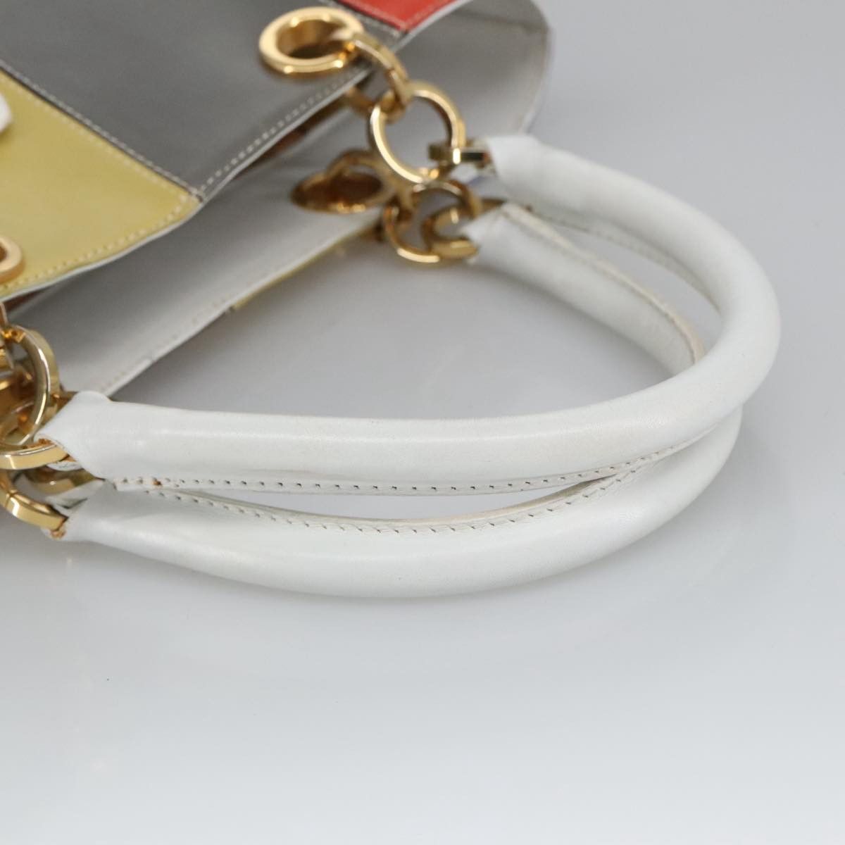 Salvatore Ferragamo Gancini Multicolour Leather Handbag (Pre-Owned) Size ONE SIZE - 4 Thumbnail