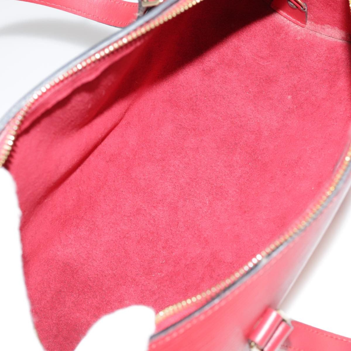 Louis Vuitton Soufflot Red Leather Handbag (Pre-Owned) Size ONE SIZE - 12 Thumbnail