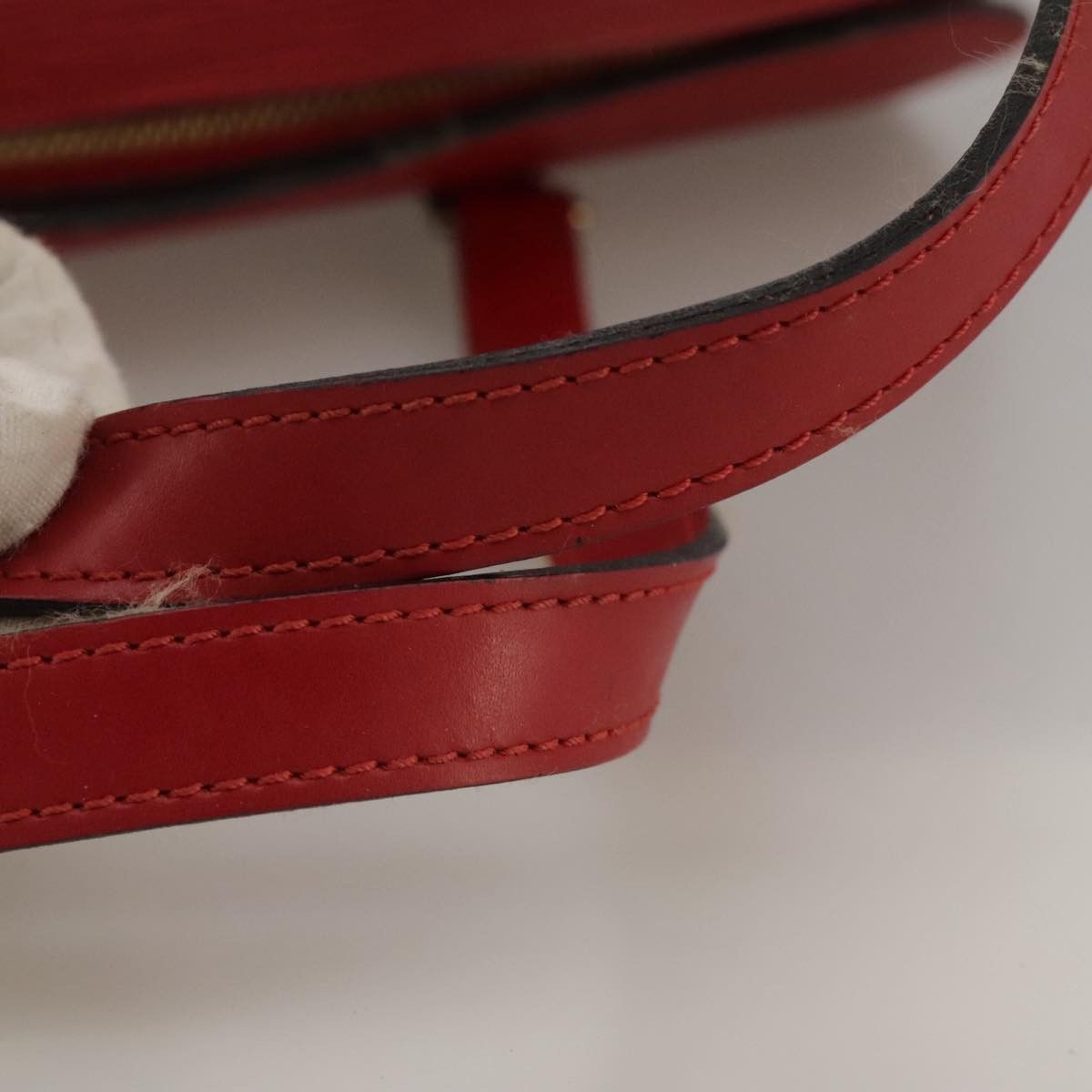 Louis Vuitton Soufflot Red Leather Handbag (Pre-Owned) Size ONE SIZE - 5 Thumbnail