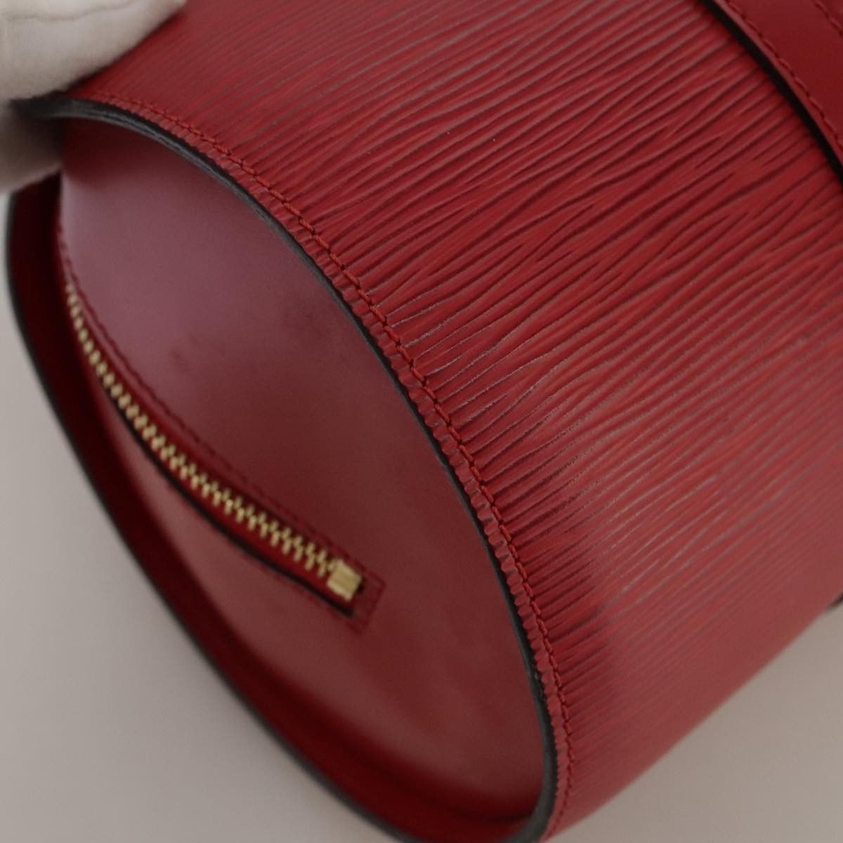 Louis Vuitton Soufflot Red Leather Handbag (Pre-Owned) Size ONE SIZE - 9 Thumbnail