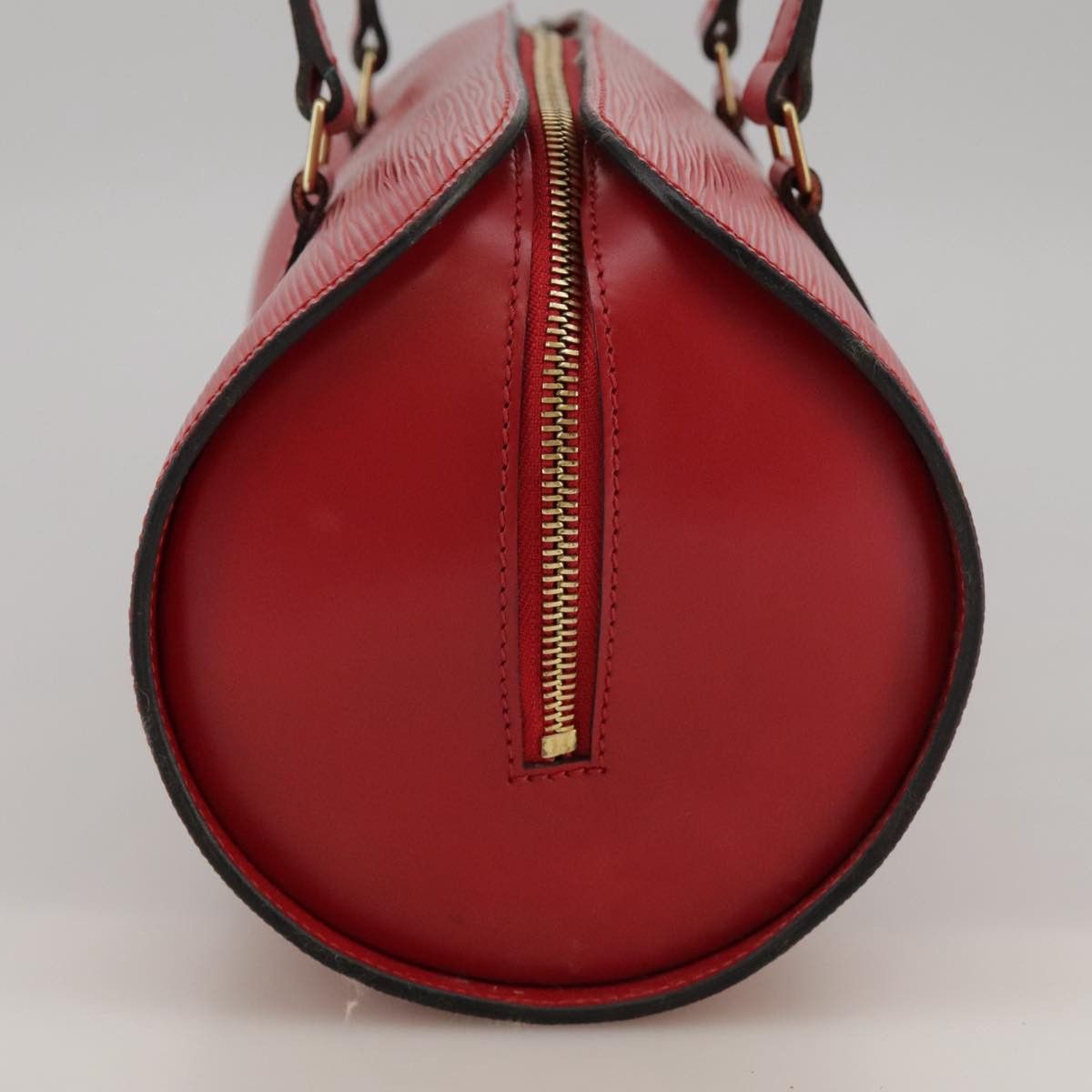 Louis Vuitton Soufflot Red Leather Handbag (Pre-Owned) Size ONE SIZE - 3 Thumbnail