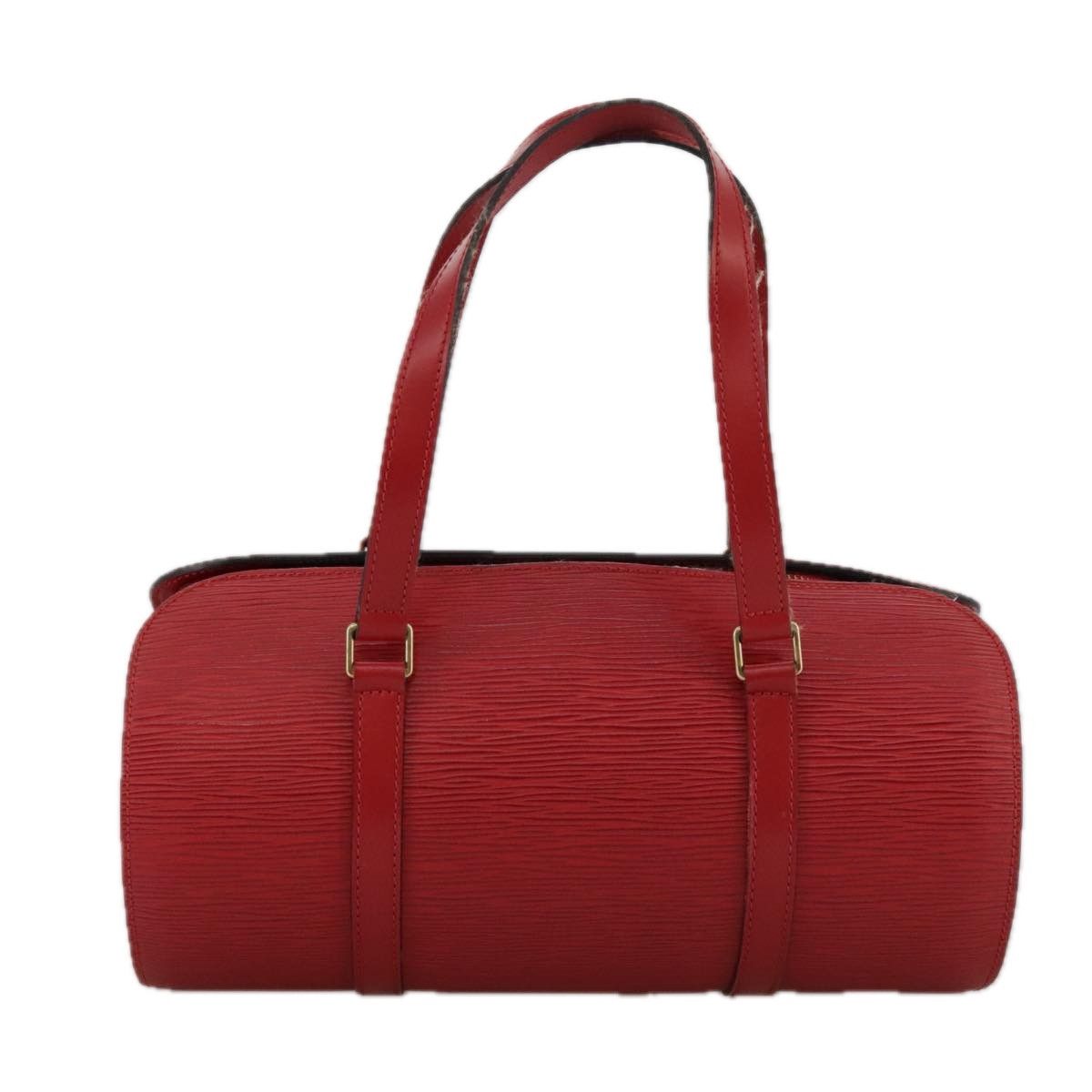 Louis Vuitton Soufflot Red Leather Handbag (Pre-Owned) Size ONE SIZE - 2 Thumbnail