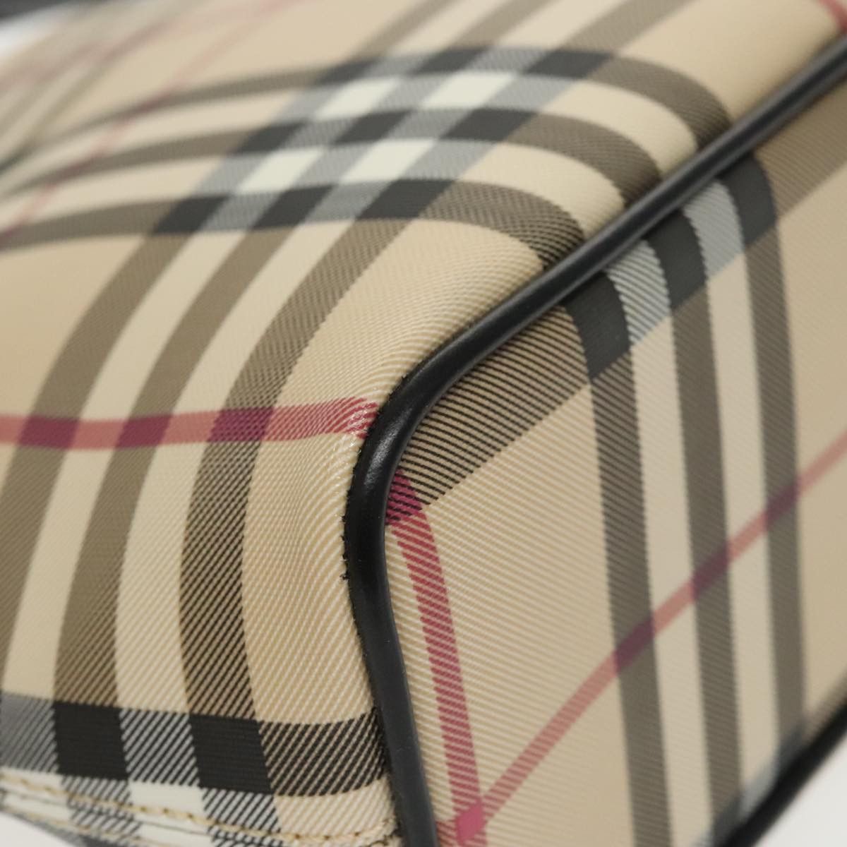 Burberry Nova Check Beige Canvas Handbag (Pre-Owned) Size ONE SIZE - 18 Thumbnail