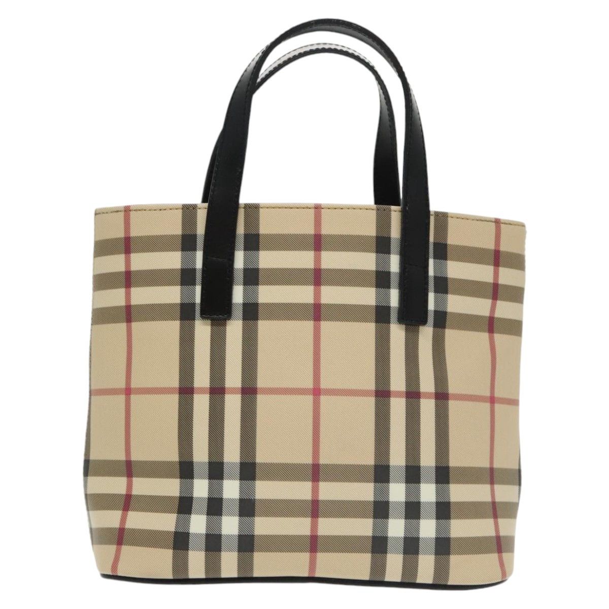 Burberry Nova Check Beige Canvas Handbag (Pre-Owned) Size ONE SIZE - 2 Thumbnail