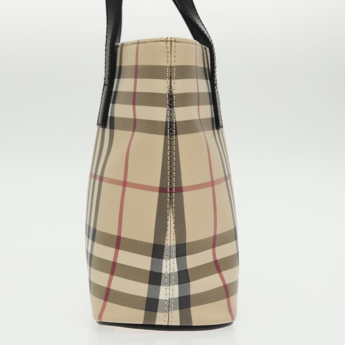 Burberry Nova Check Beige Canvas Handbag (Pre-Owned) Size ONE SIZE - 13 Thumbnail