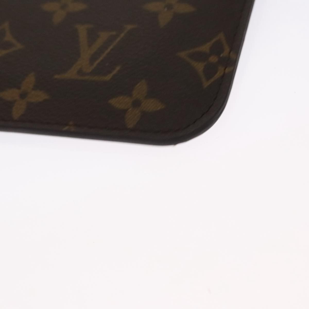 Louis Vuitton Neverfull Brown Canvas Clutch Bag (Pre-Owned) Size ONE SIZE - 6 Thumbnail