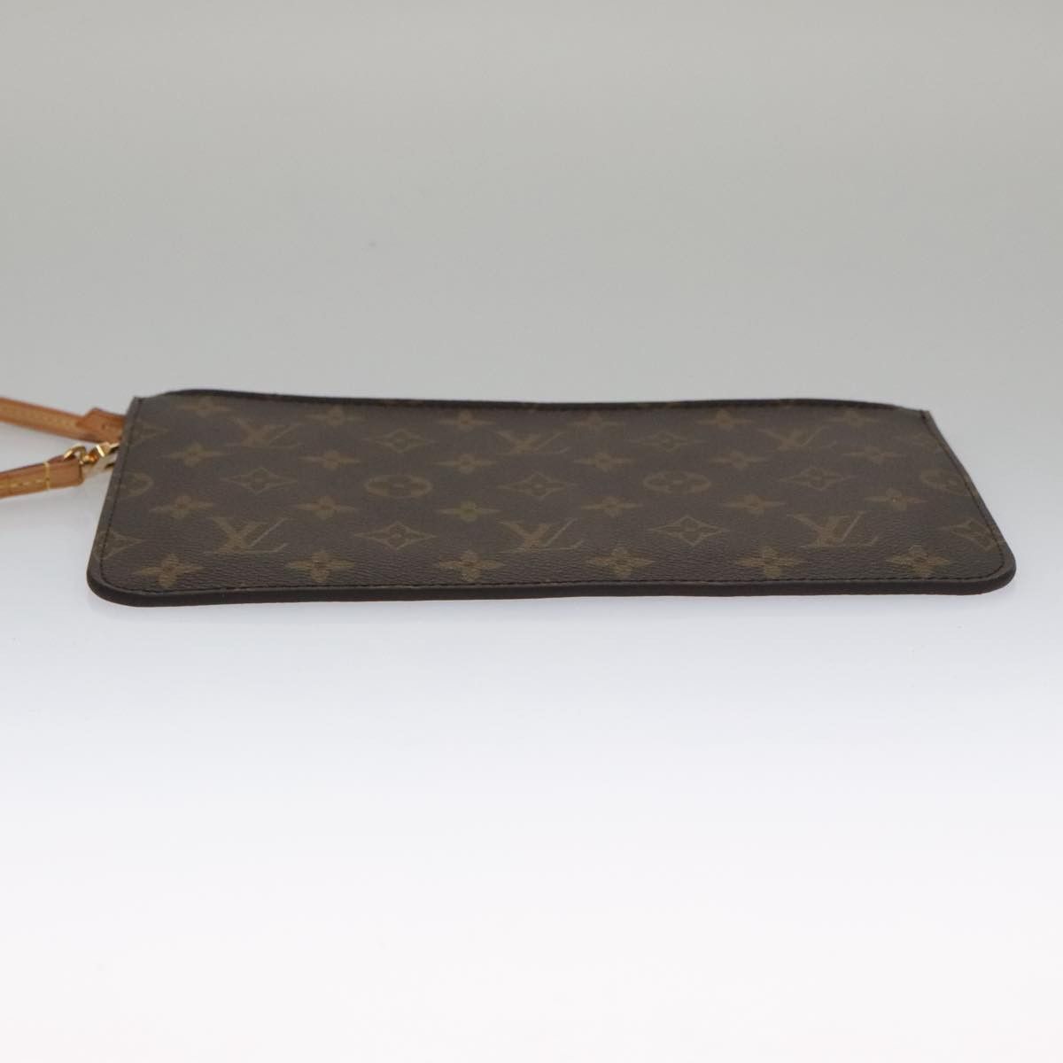 Louis Vuitton Neverfull Brown Canvas Clutch Bag (Pre-Owned) Size ONE SIZE - 18 Thumbnail