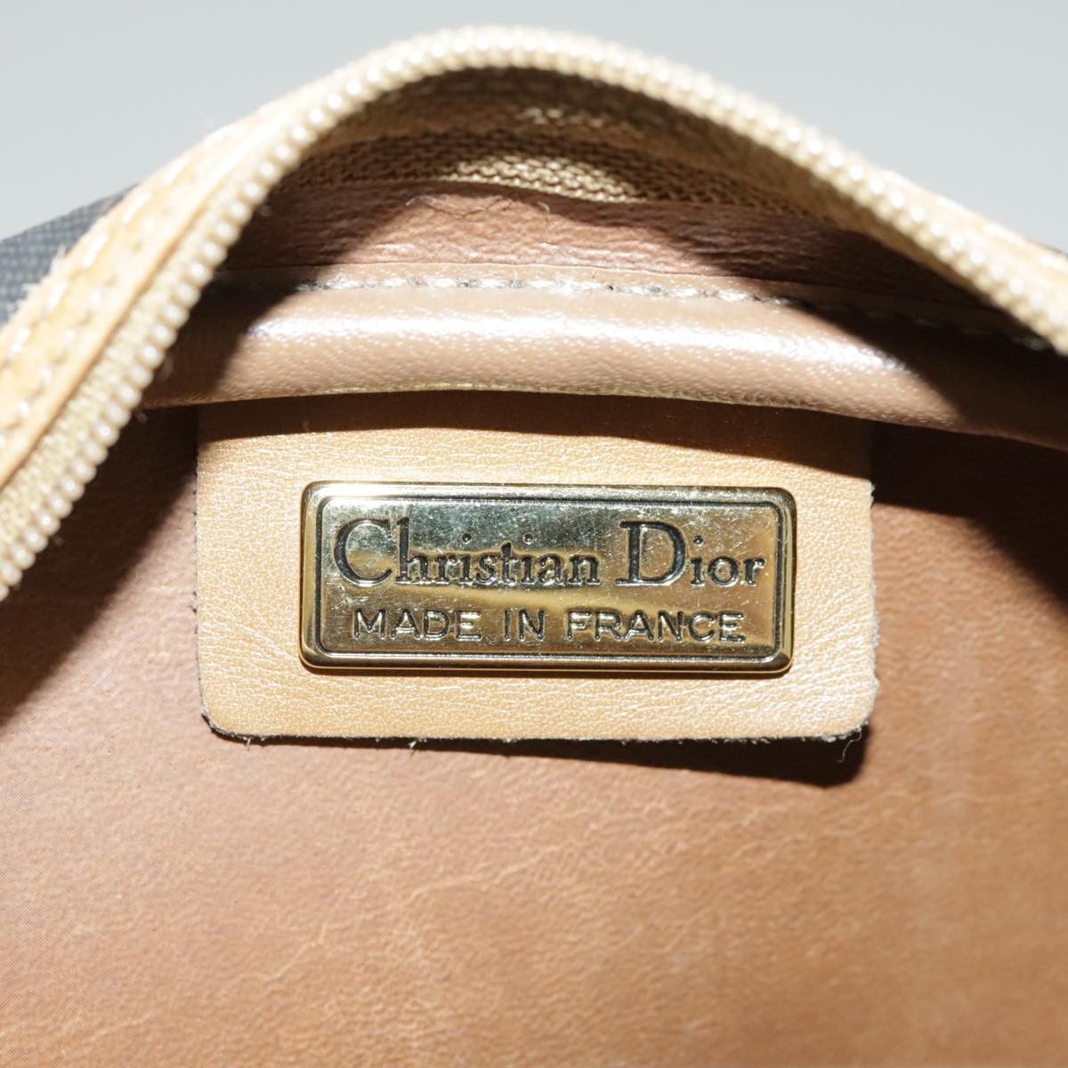 Dior Honeycomb Black Canvas Shoulder Bag (Pre-Owned) Size ONE SIZE - 9 Thumbnail