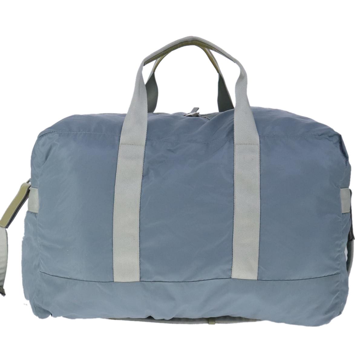 Prada Tessuto Blue Synthetic Travel Bag (Pre-Owned) Size ONE SIZE - 2 Thumbnail