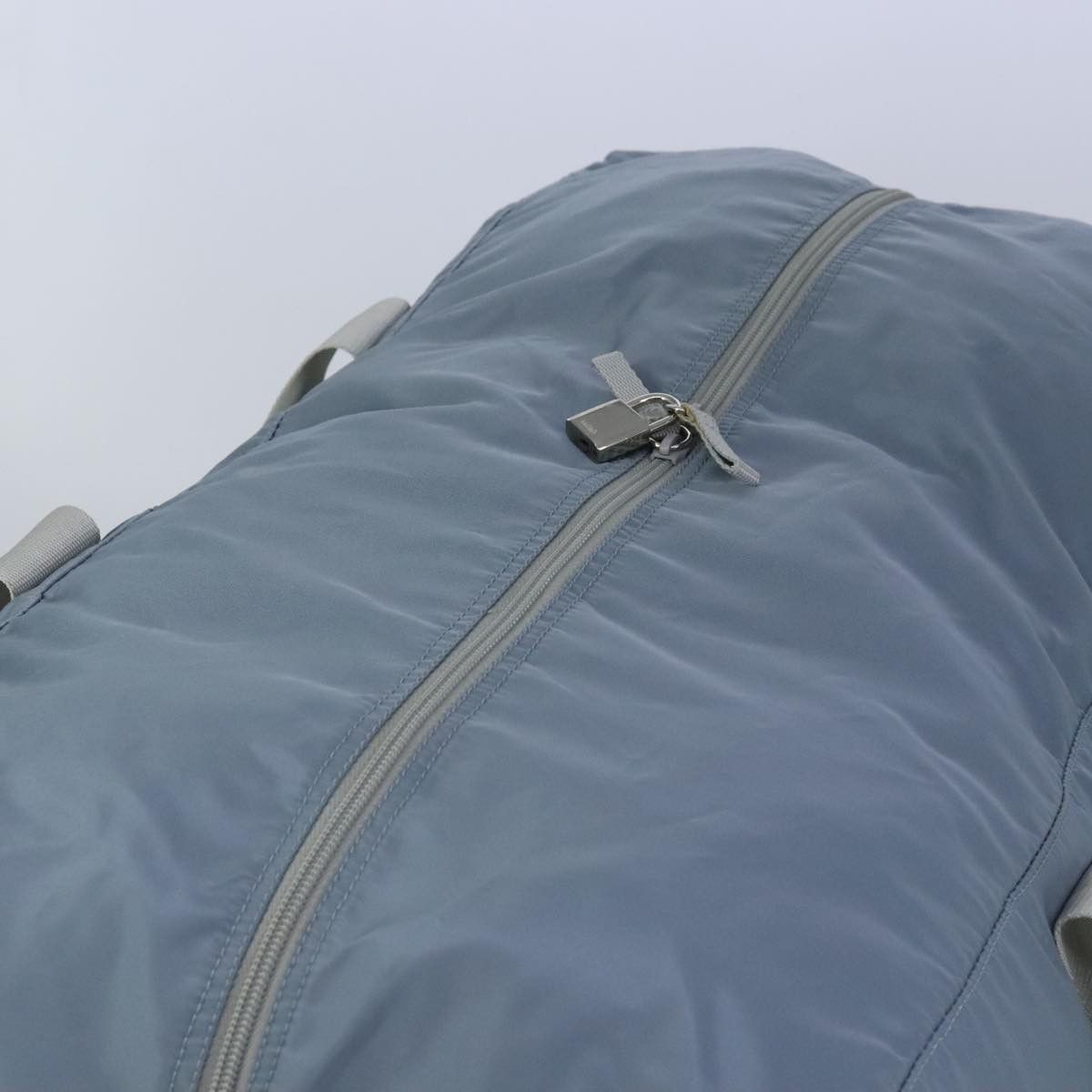 Prada Tessuto Blue Synthetic Travel Bag (Pre-Owned) Size ONE SIZE - 12 Thumbnail