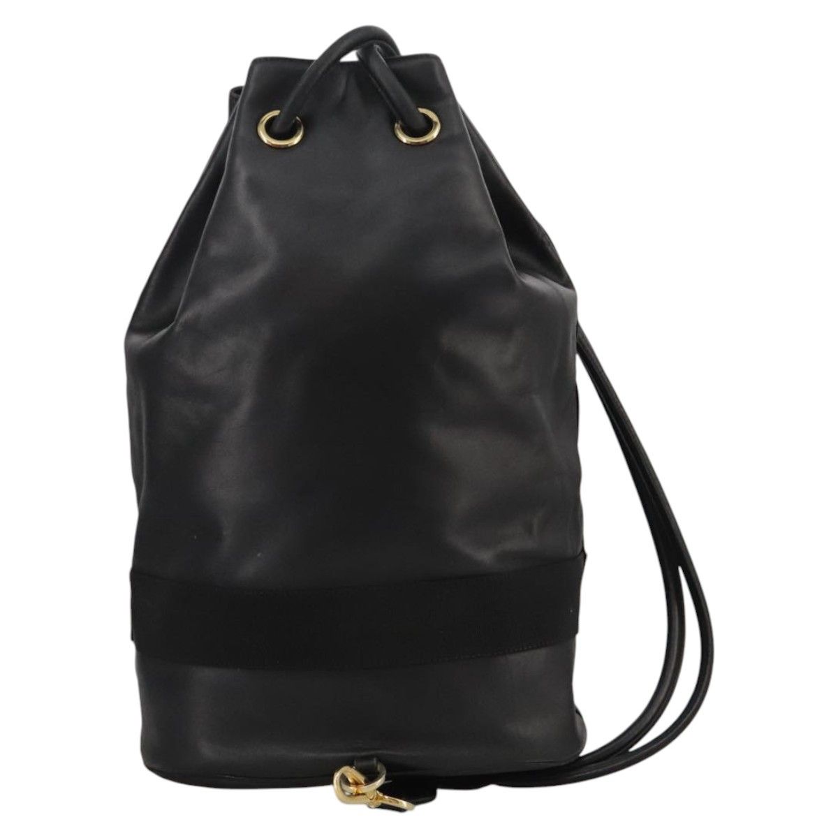 Salvatore Ferragamo Vara Black Leather Shoulder Bag (Pre-Owned) Size ONE SIZE - 2 Thumbnail