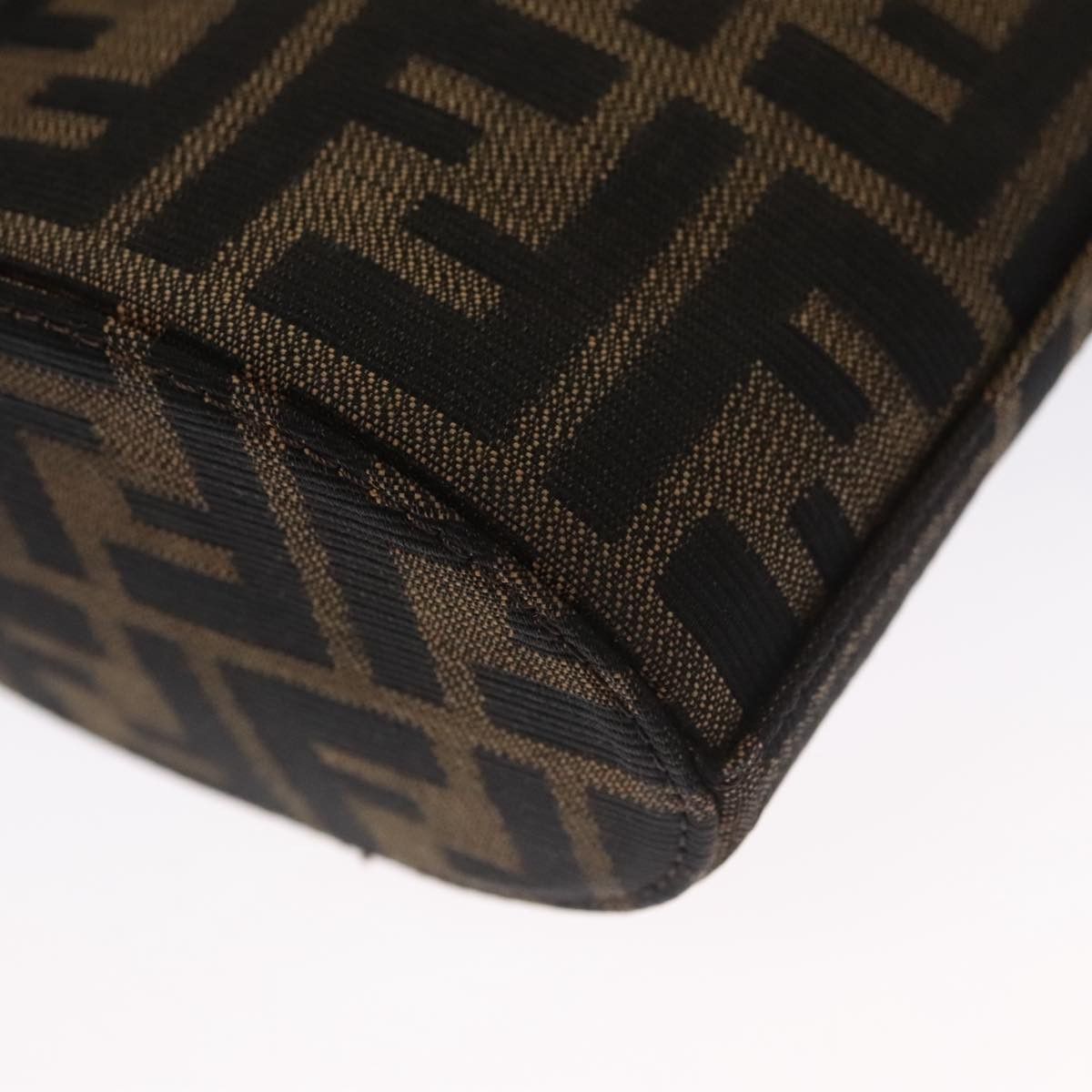 Fendi Zucca Brown Canvas Shoulder Bag (Pre-Owned) Size ONE SIZE - 17 Thumbnail