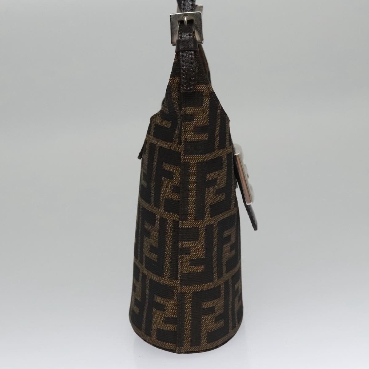 Fendi Zucca Brown Canvas Shoulder Bag (Pre-Owned) Size ONE SIZE - 12 Thumbnail