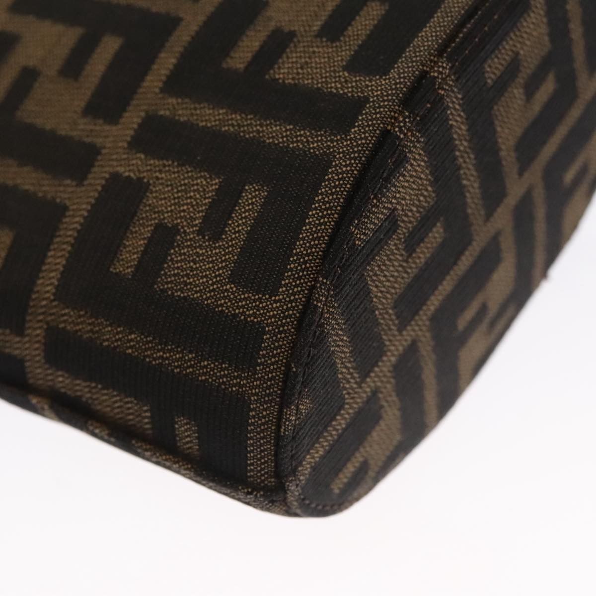Fendi Zucca Brown Canvas Shoulder Bag (Pre-Owned) Size ONE SIZE - 18 Thumbnail
