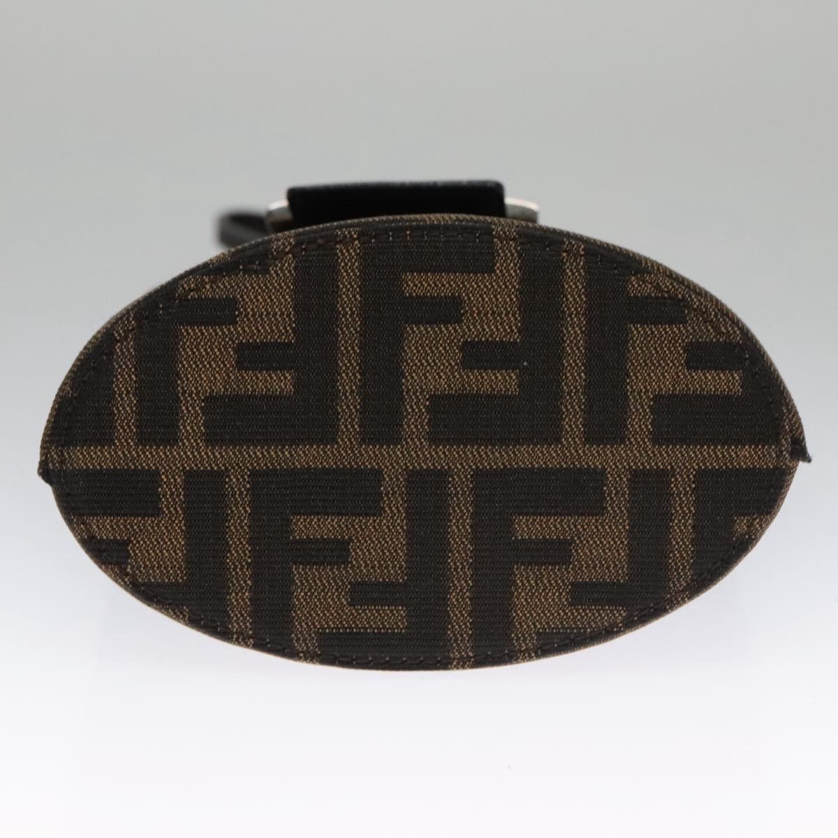 Fendi Zucca Brown Canvas Shoulder Bag (Pre-Owned) Size ONE SIZE - 5 Thumbnail