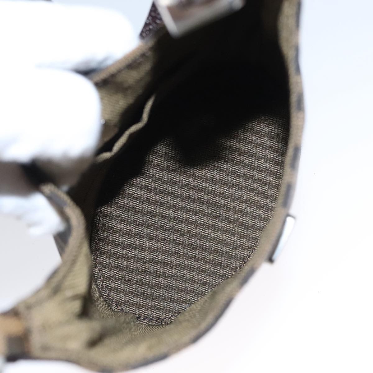 Fendi Zucca Brown Canvas Shoulder Bag (Pre-Owned) Size ONE SIZE - 8 Thumbnail