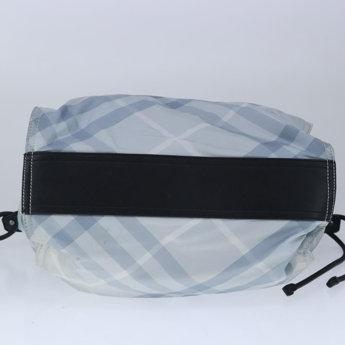 Burberry Nova Check Blue Synthetic Tote Bag (Pre-Owned) Size ONE SIZE - 5 Thumbnail