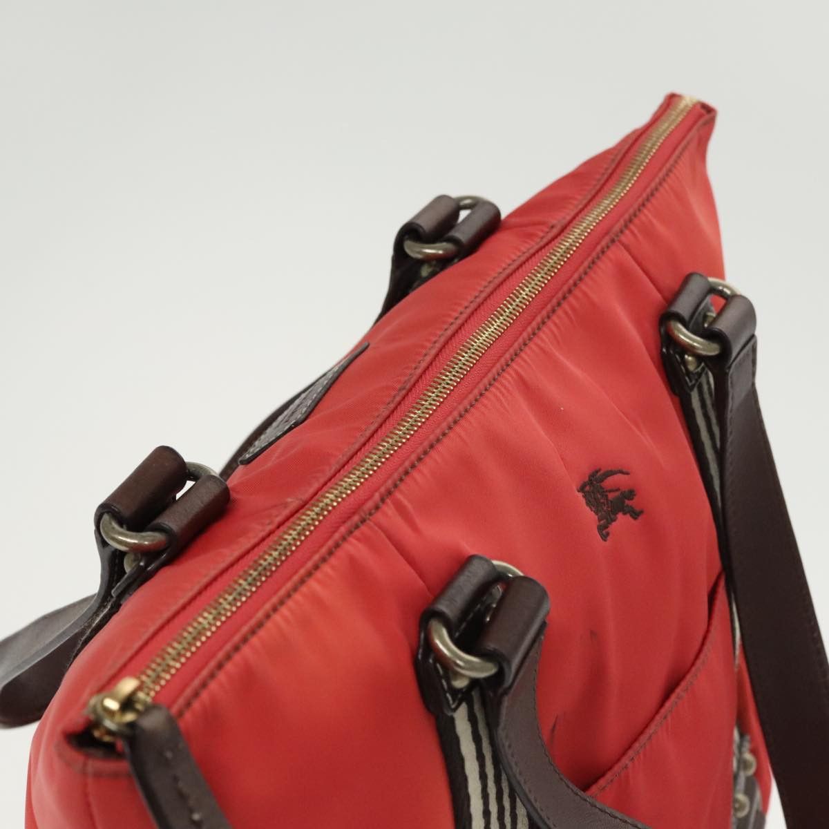 Burberry Blue Label Red Synthetic Tote Bag (Pre-Owned) Size ONE SIZE - 12 Thumbnail