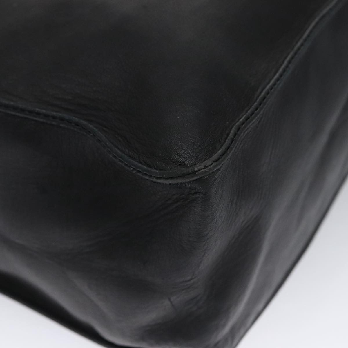 Chanel Cc Black Leather Tote Bag (Pre-Owned) Size ONE SIZE - 7 Thumbnail