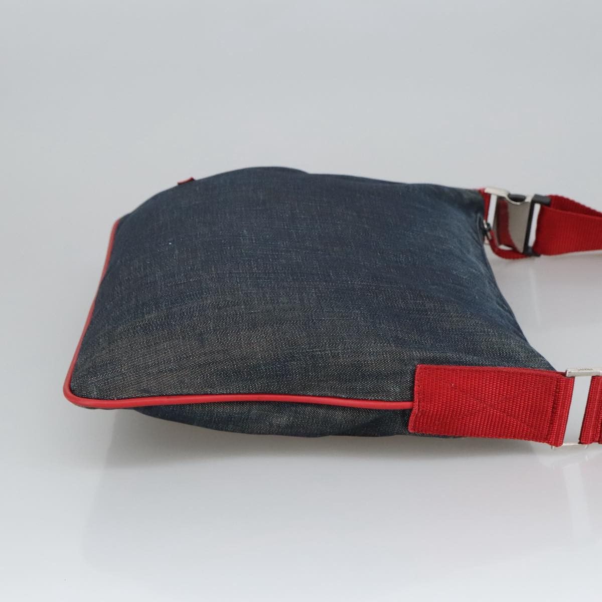 Prada Sports Navy Canvas Shoulder Bag (Pre-Owned) Size ONE SIZE - 3 Thumbnail