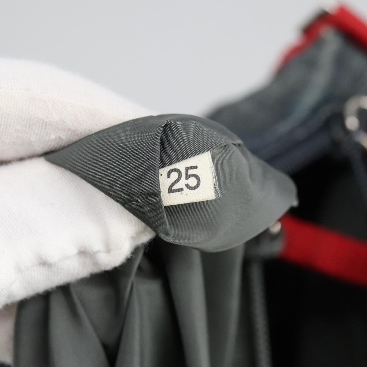 Prada Sports Navy Canvas Shoulder Bag (Pre-Owned) Size ONE SIZE - 9 Thumbnail