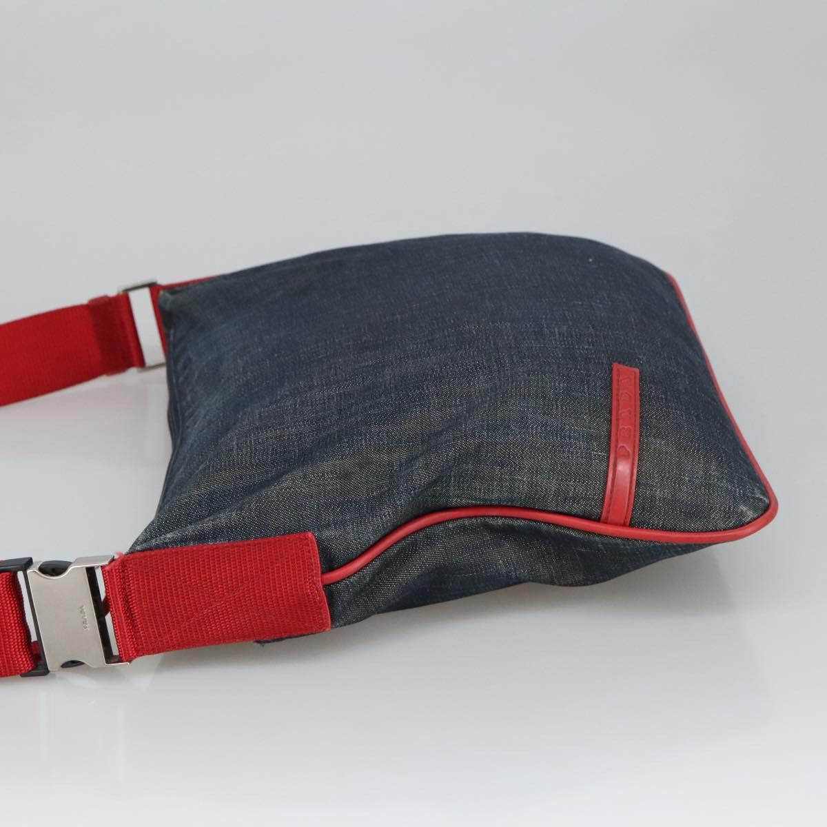 Prada Sports Navy Canvas Shoulder Bag (Pre-Owned) Size ONE SIZE - 14 Thumbnail