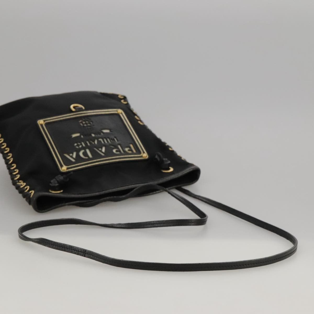 Prada Re-Nylon Black Synthetic Shoulder Bag (Pre-Owned) Size ONE SIZE - 5 Thumbnail