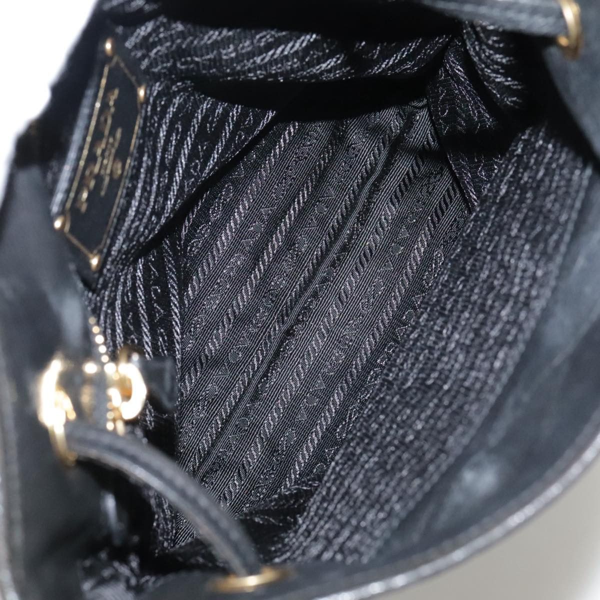 Prada Re-Nylon Black Synthetic Shoulder Bag (Pre-Owned) Size ONE SIZE - 13 Thumbnail