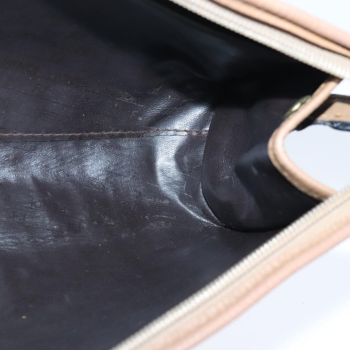 Fendi Zucchino Brown Canvas Clutch Bag (Pre-Owned) Size ONE SIZE - 17 Thumbnail