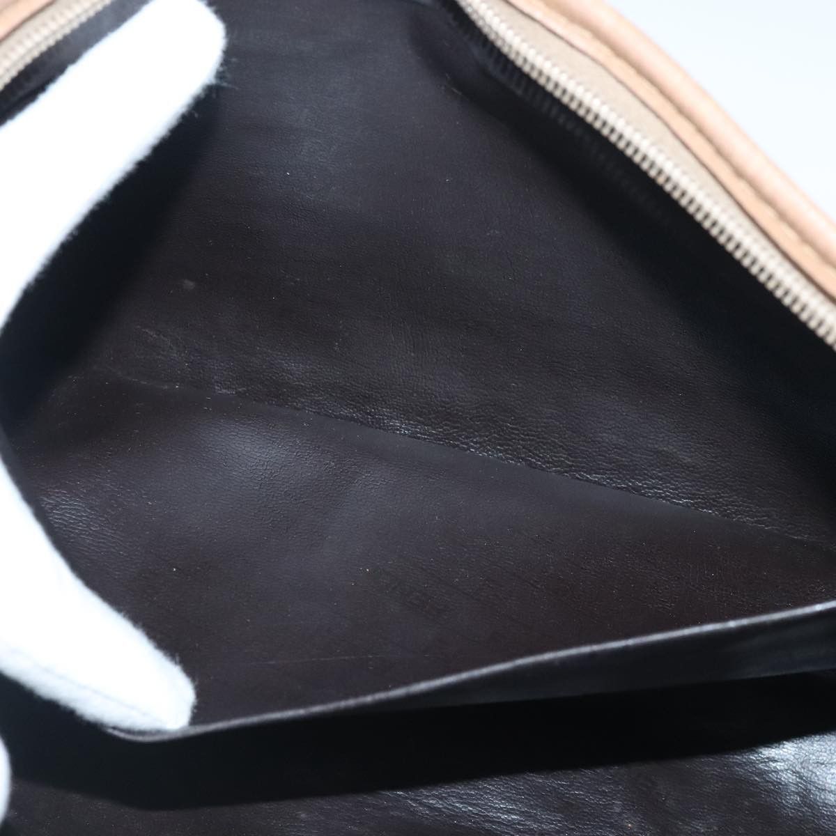 Fendi Zucchino Brown Canvas Clutch Bag (Pre-Owned) Size ONE SIZE - 11 Thumbnail