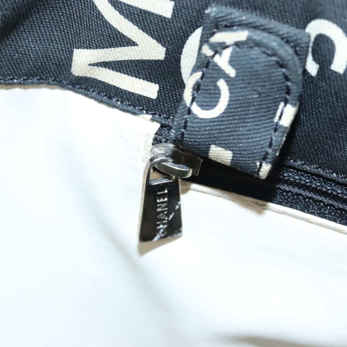 Chanel Black Canvas Tote Bag (Pre-Owned) Size ONE SIZE - 13 Thumbnail