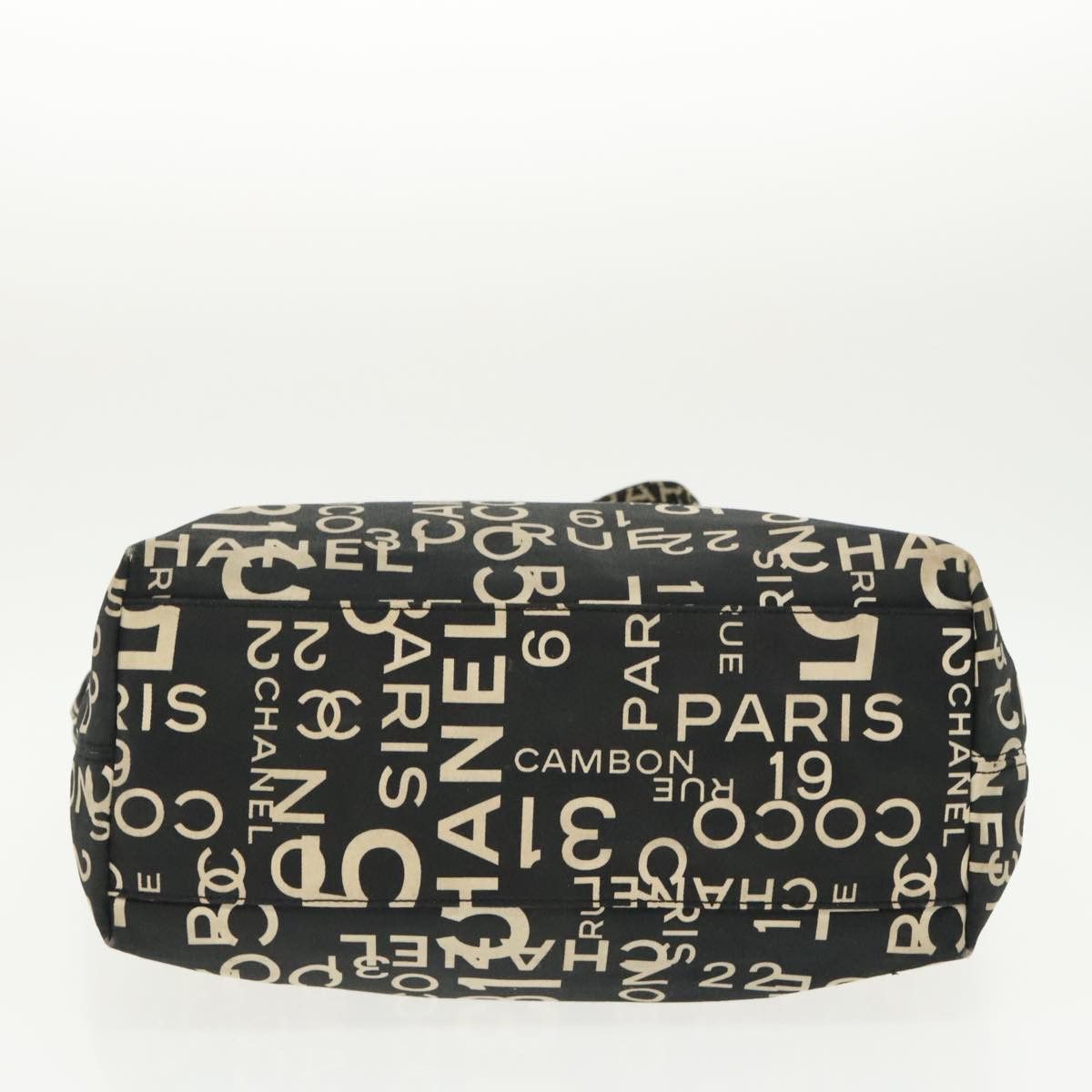 Chanel Black Canvas Tote Bag (Pre-Owned) Size ONE SIZE - 6 Thumbnail
