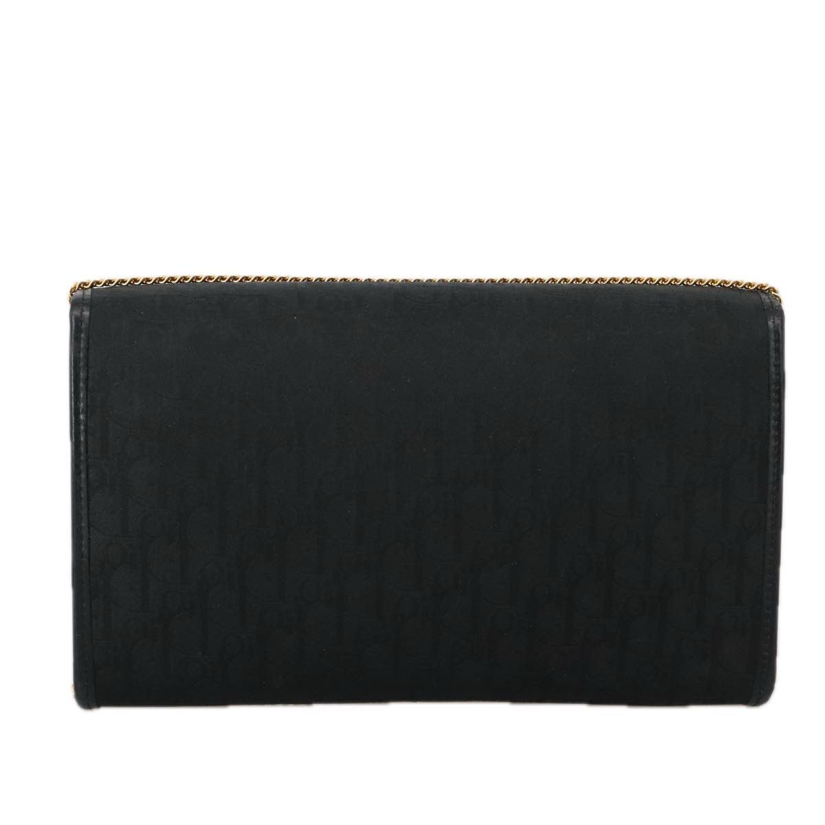 Dior Trotter Black Canvas Shoulder Bag (Pre-Owned) Size ONE SIZE - 2 Thumbnail