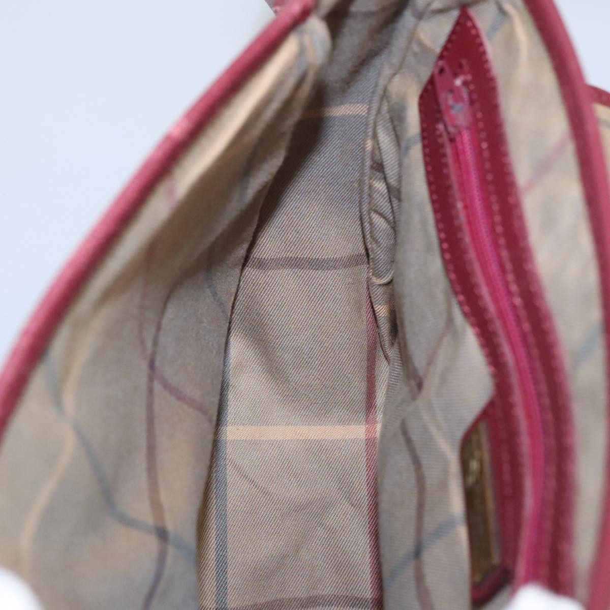 Burberry Burgundy Leather Shoulder Bag (Pre-Owned) Size ONE SIZE - 20 Thumbnail