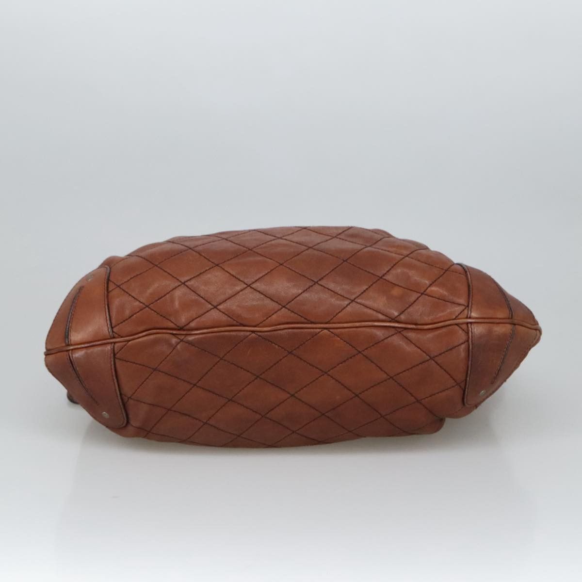 Bally Moreen T Brown Leather Handbag (Pre-Owned) Size ONE SIZE - 5 Thumbnail