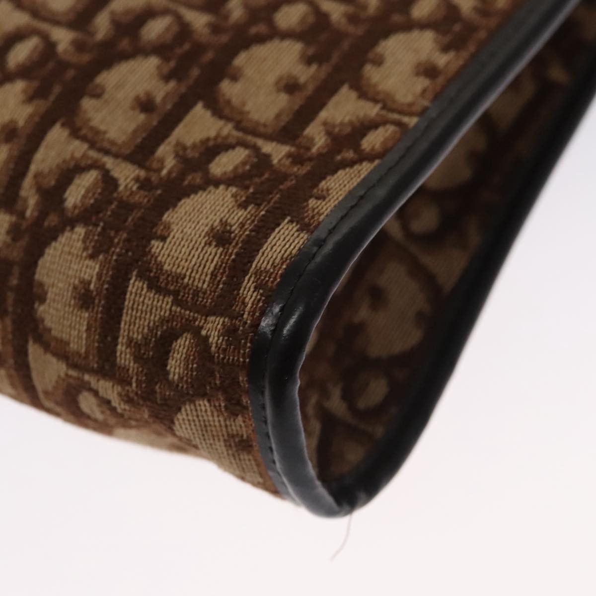 Dior Trotter Brown Canvas Shoulder Bag (Pre-Owned) Size ONE SIZE - 16 Thumbnail