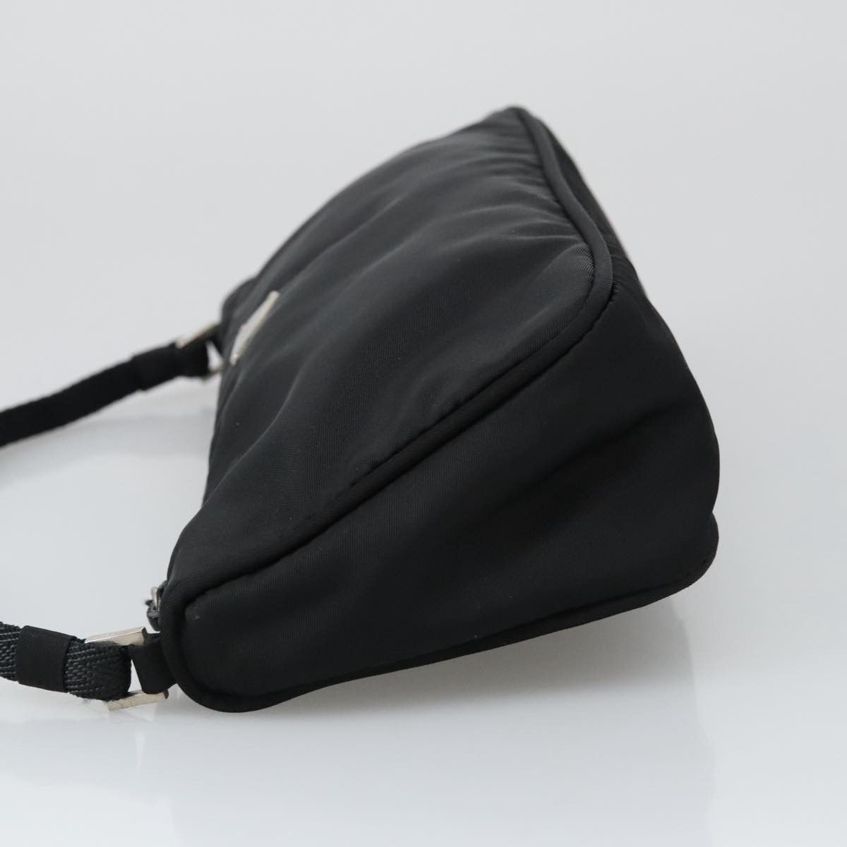 Prada Re-Edition Black Synthetic Clutch Bag (Pre-Owned) Size ONE SIZE - 4 Thumbnail