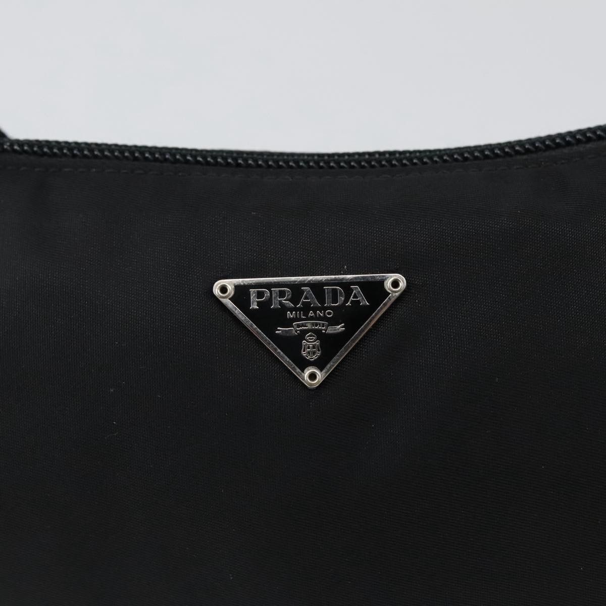 Prada Re-Edition Black Synthetic Clutch Bag (Pre-Owned) Size ONE SIZE - 14 Thumbnail