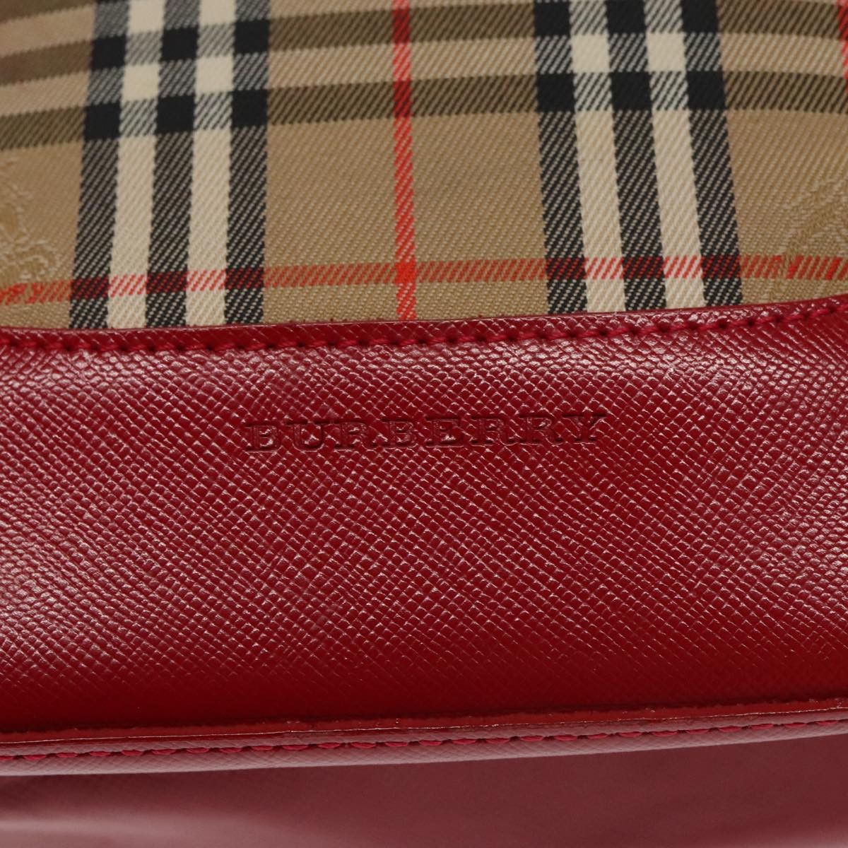 Burberry Nova Check Beige Canvas Handbag (Pre-Owned) Size ONE SIZE - 10 Thumbnail