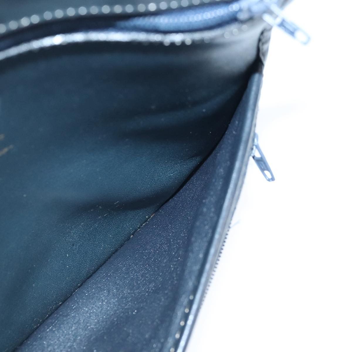 Dior Trotter Navy Canvas Clutch Bag (Pre-Owned) Size ONE SIZE - 18 Thumbnail
