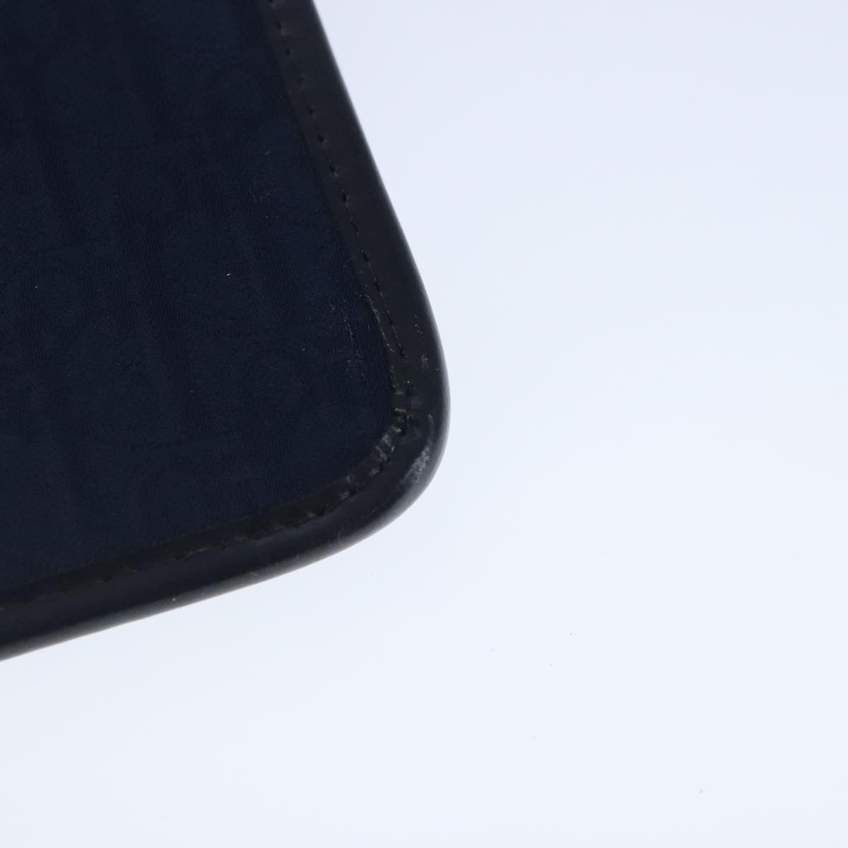 Dior Trotter Navy Canvas Clutch Bag (Pre-Owned) Size ONE SIZE - 16 Thumbnail