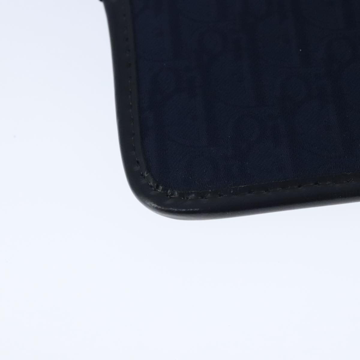 Dior Trotter Navy Canvas Clutch Bag (Pre-Owned) Size ONE SIZE - 15 Thumbnail