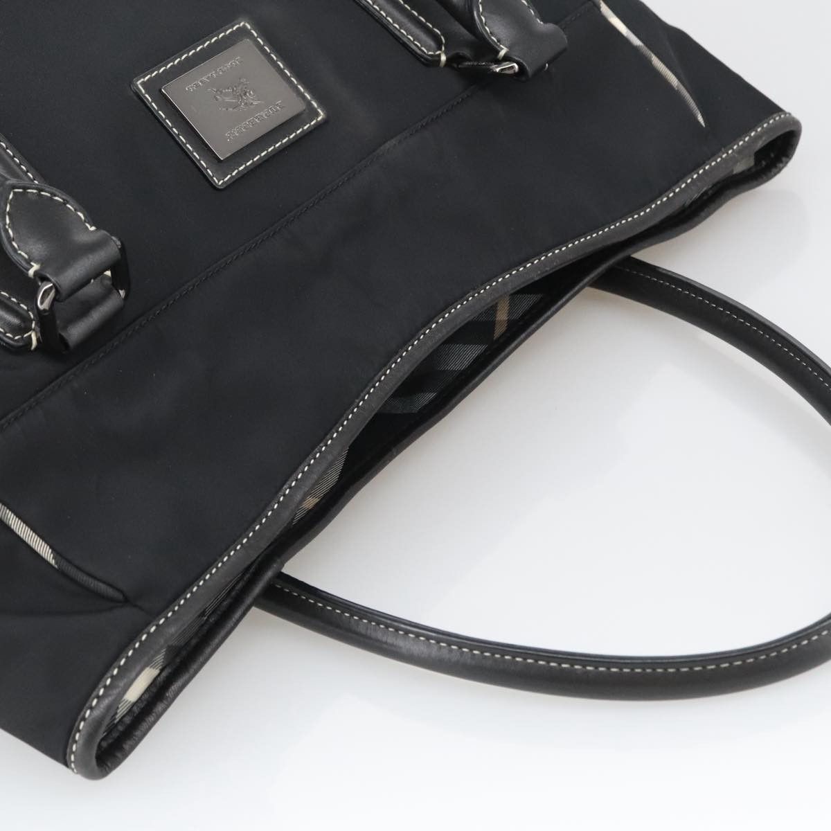 Burberry Blue Label Black Synthetic Tote Bag (Pre-Owned) Size ONE SIZE - 14 Thumbnail