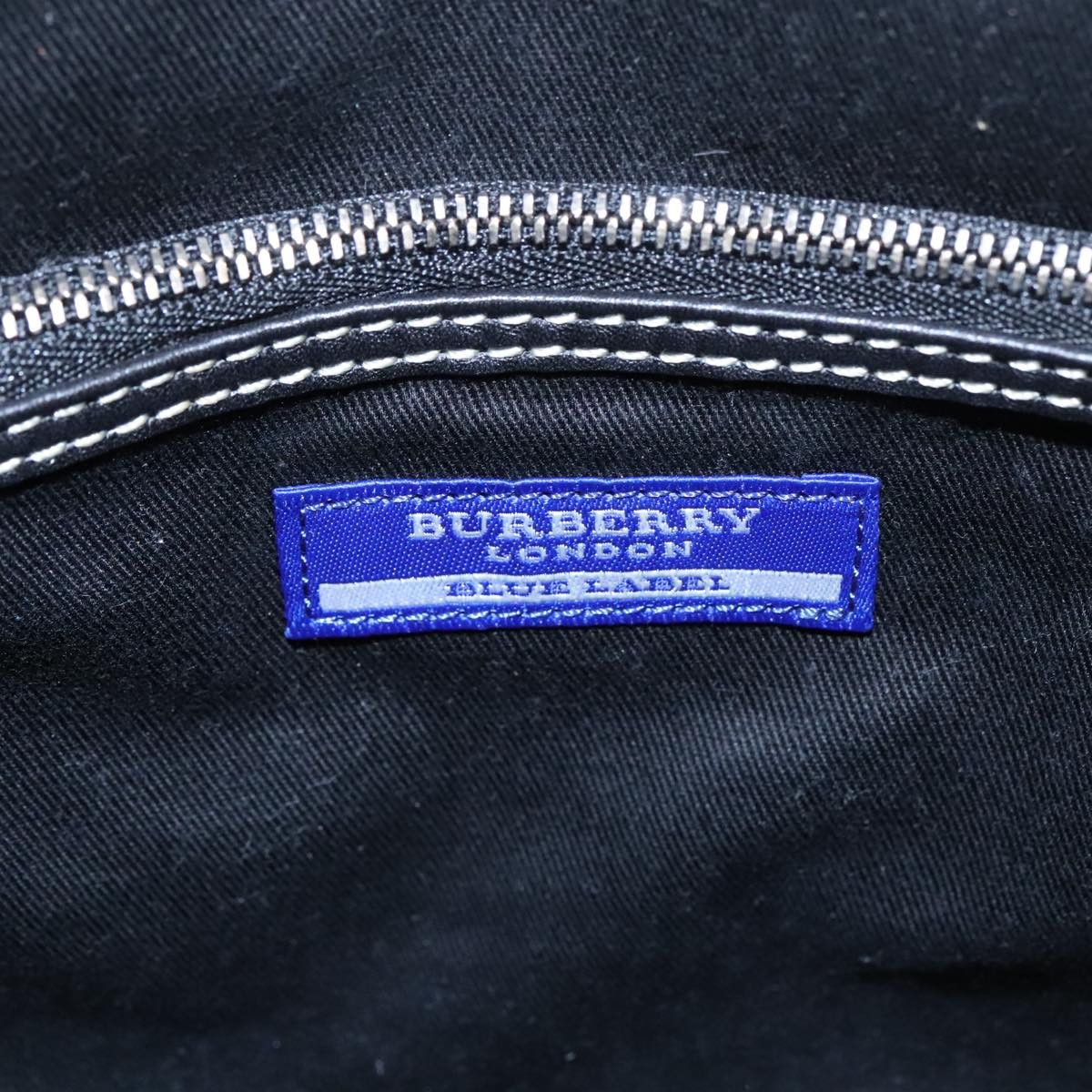 Burberry Blue Label Black Synthetic Tote Bag (Pre-Owned) Size ONE SIZE - 9 Thumbnail