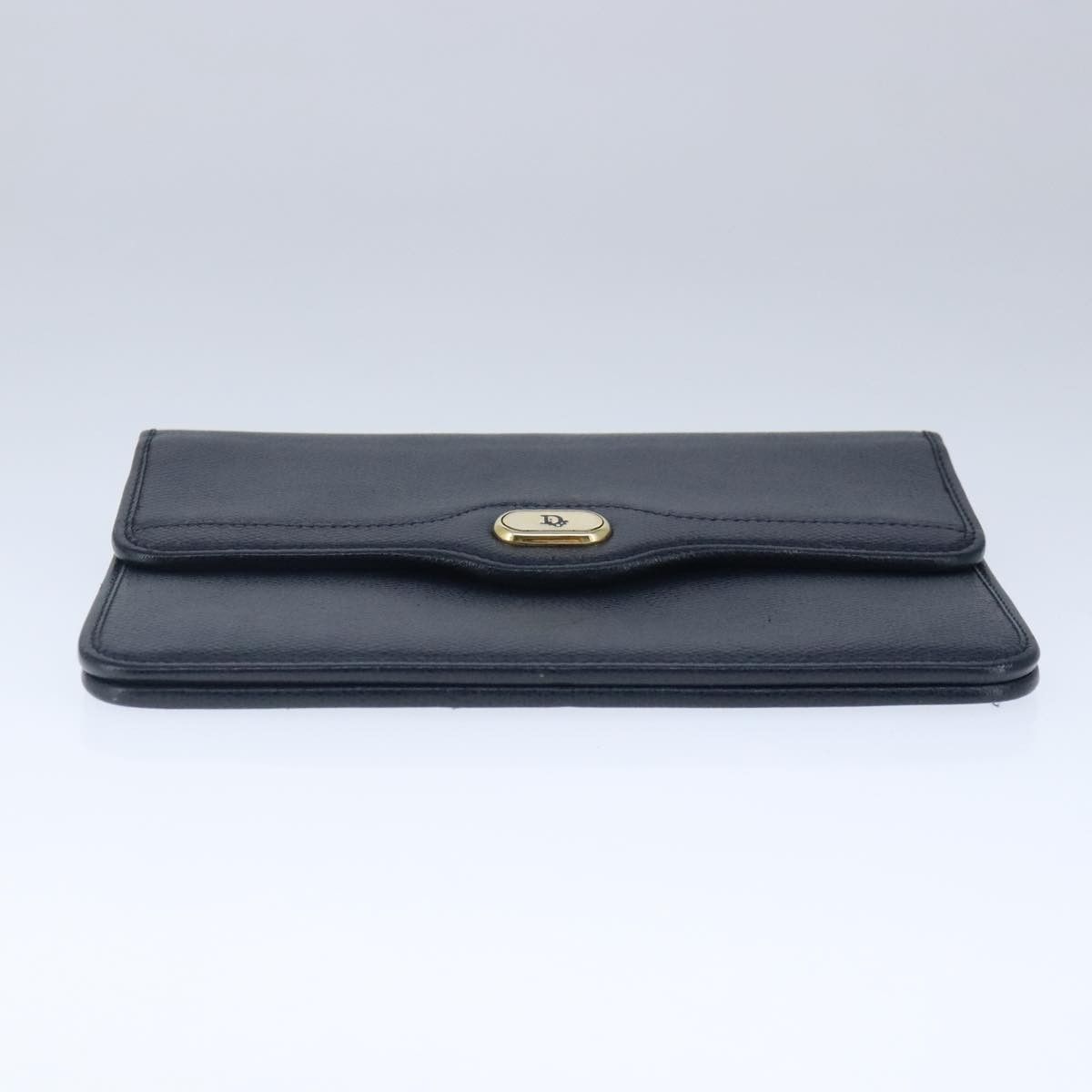 Dior Vintage Navy Leather Shoulder Bag (Pre-Owned) Size ONE SIZE - 19 Thumbnail