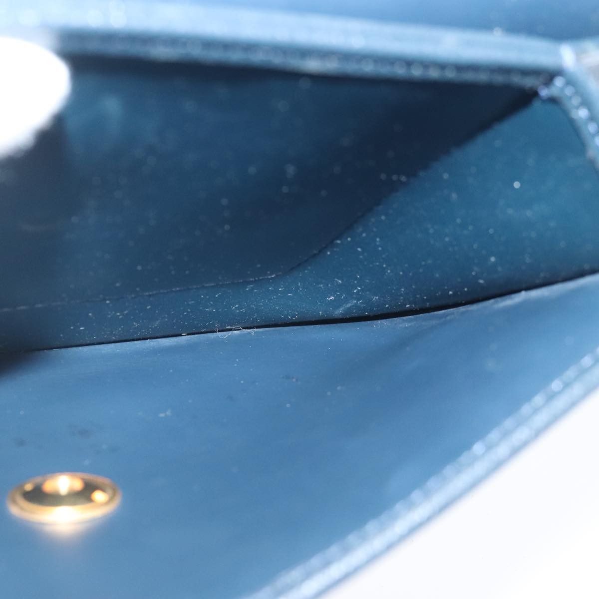 Dior Vintage Navy Leather Shoulder Bag (Pre-Owned) Size ONE SIZE - 12 Thumbnail