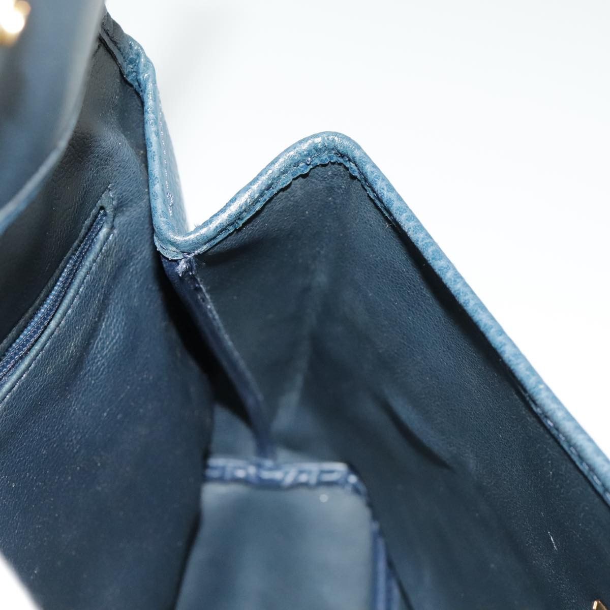 Dior Navy Leather Handbag (Pre-Owned) Size ONE SIZE - 20 Thumbnail