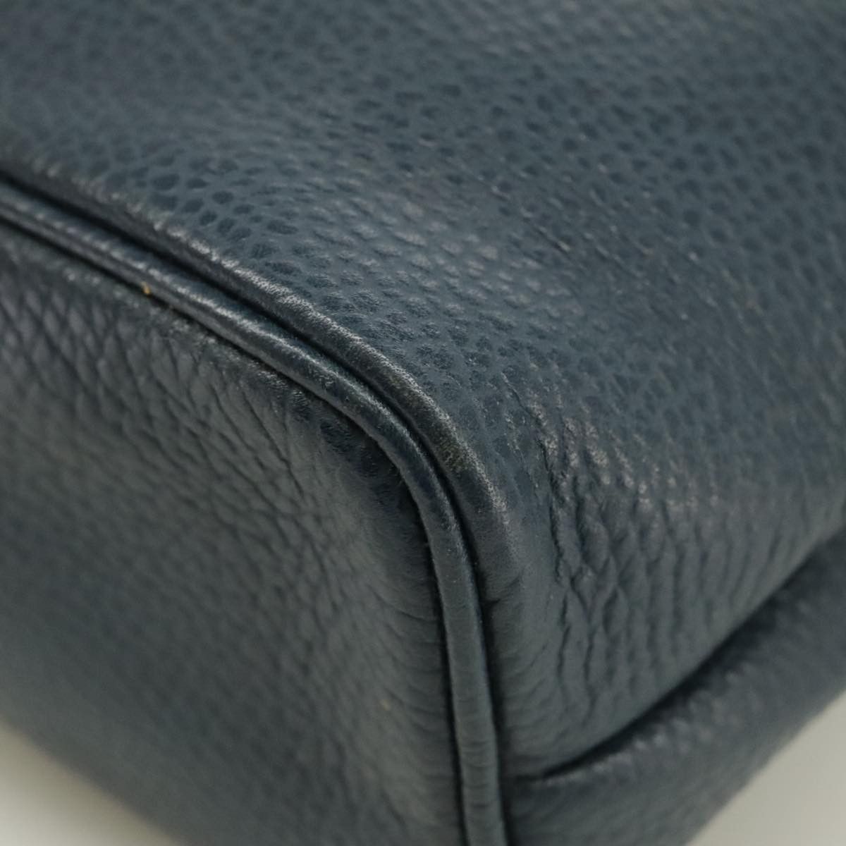 Dior Navy Leather Handbag (Pre-Owned) Size ONE SIZE - 17 Thumbnail