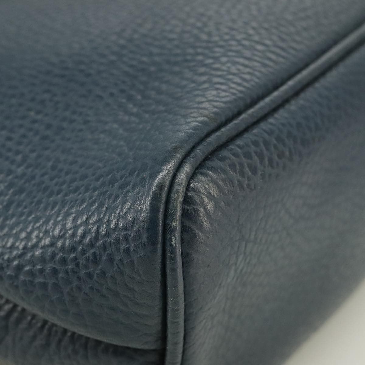 Dior Navy Leather Handbag (Pre-Owned) Size ONE SIZE - 14 Thumbnail